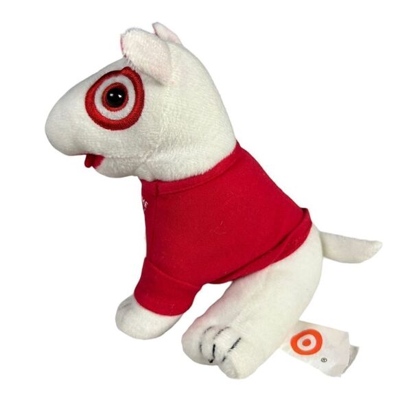 Target Bullseye Plush Terrier Red Sweater Puppy Collectible Advertising 2021 - Picture 2 of 11